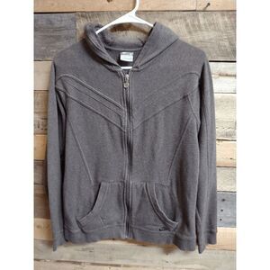 Nike Full Zip Women's Gray Hoodie Size Medium Sweatshirt